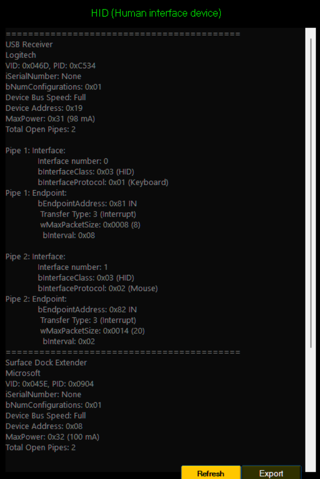 HID Audit Example